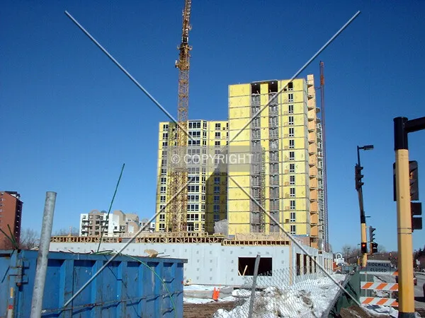 View to the north along Lyndale Avenue