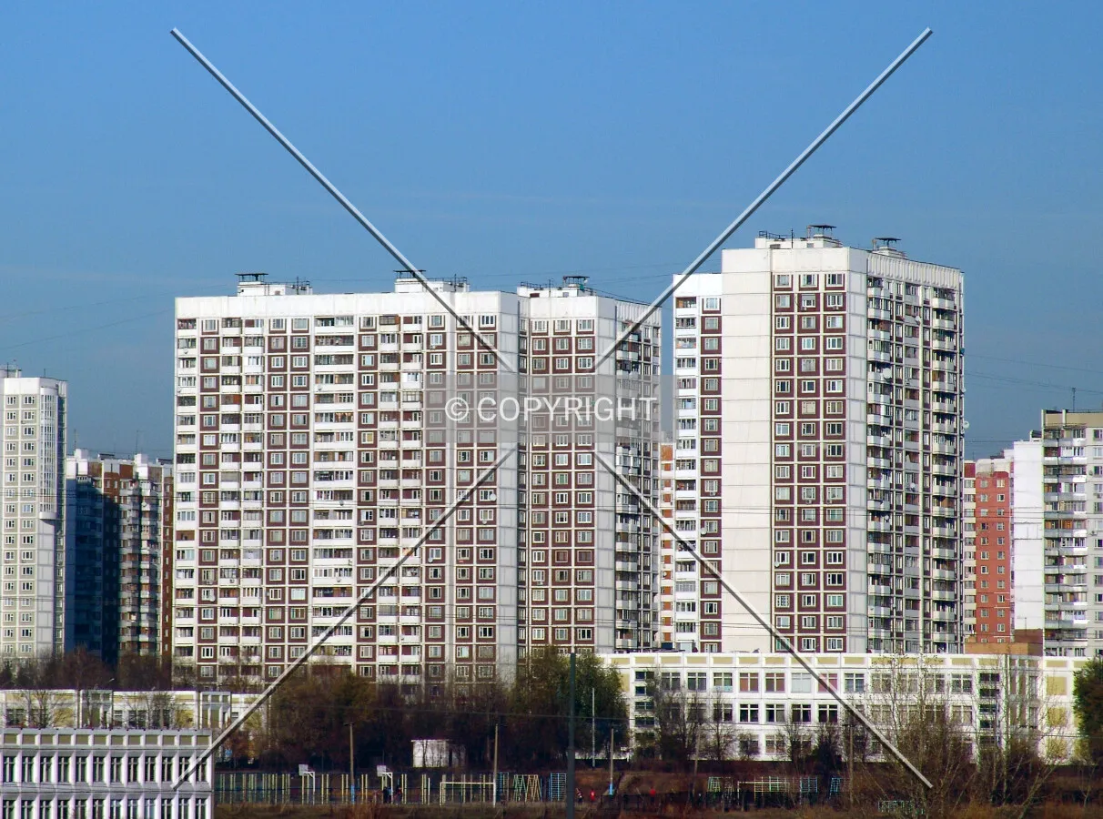 Distant view from the south
