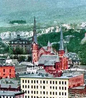 View from the southwest