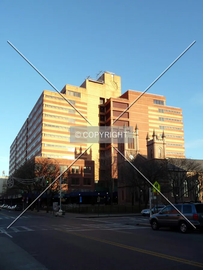 View from the west along Jamaica Avenue