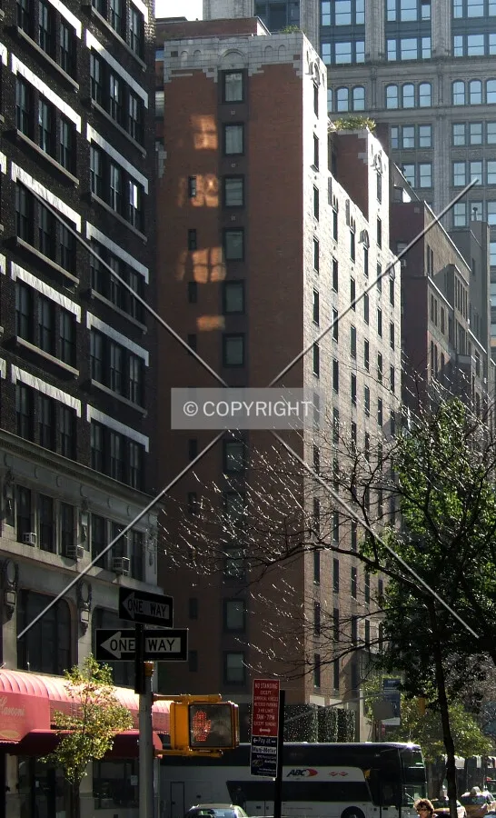 View from the north along Madison Avenue from 32nd Street