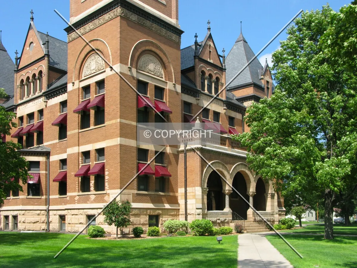 Base from the courthouse lawn