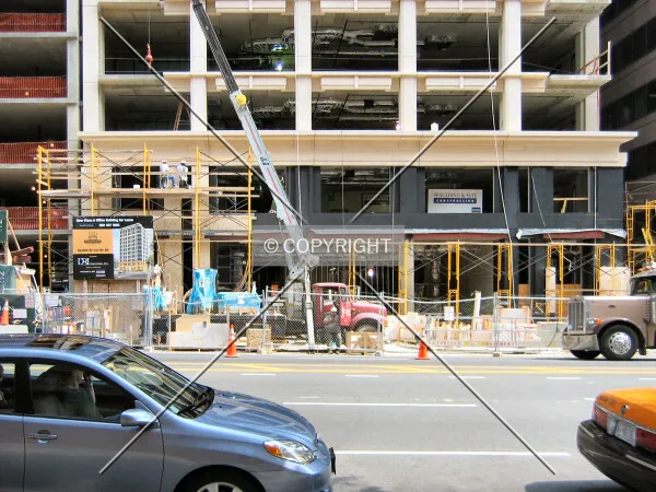 Base from across 14th Street NW