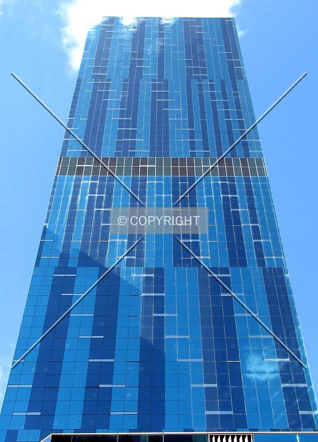 Looking up from Fook Yum Road