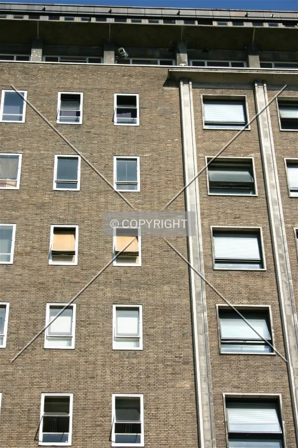 The façade from Torrington Place