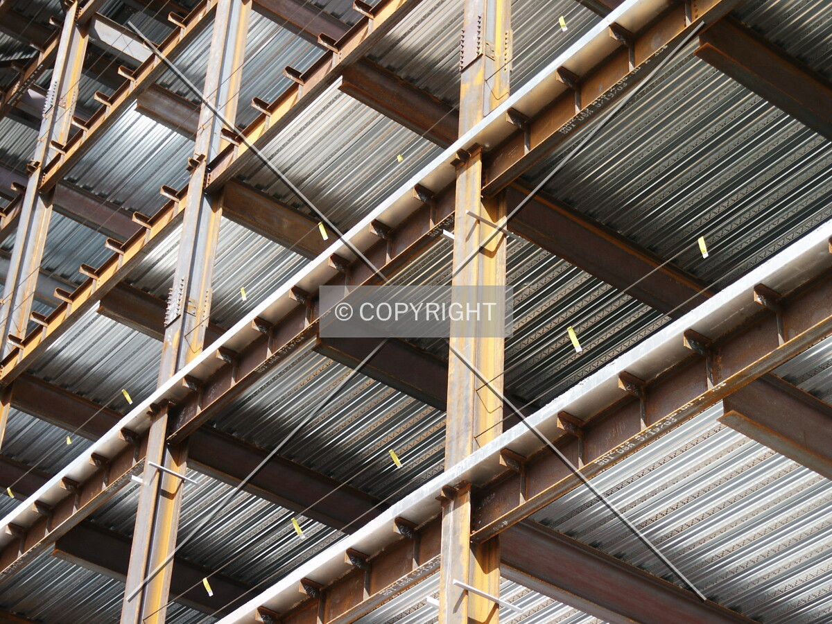 Section of the frame