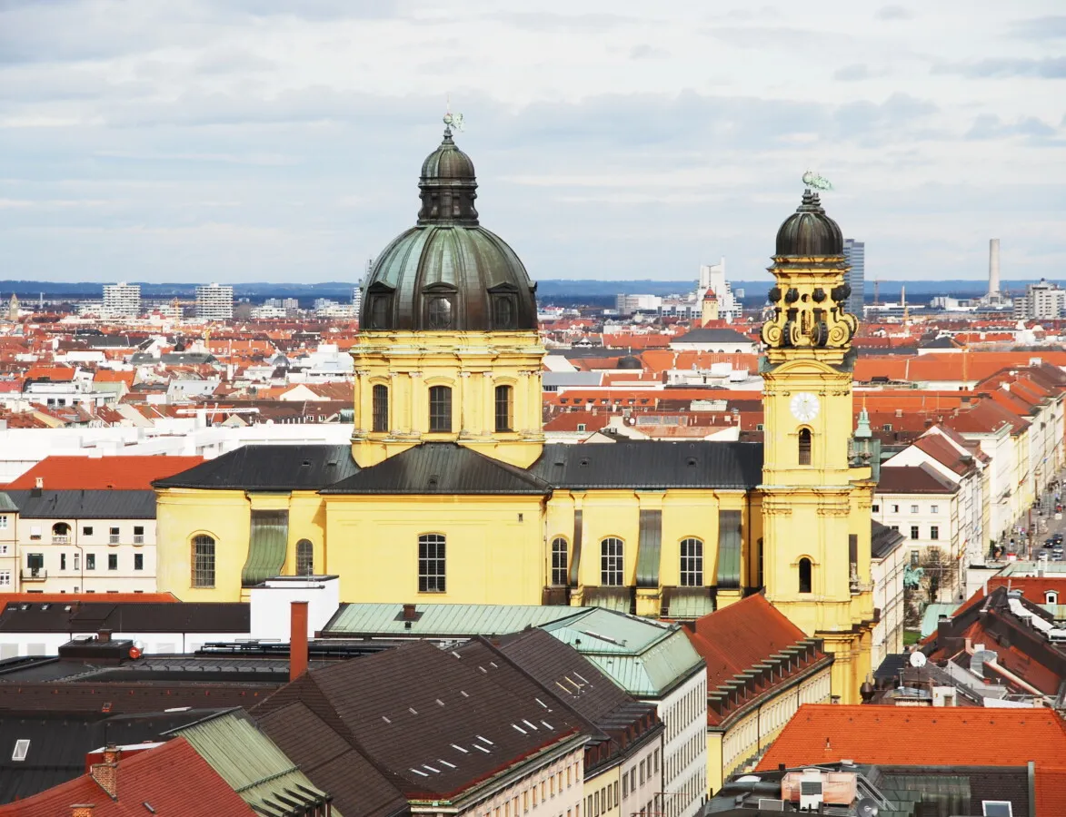 View from the Rathaus observation deck