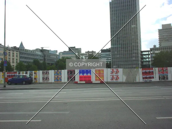 View over the site taken from Alte Oper