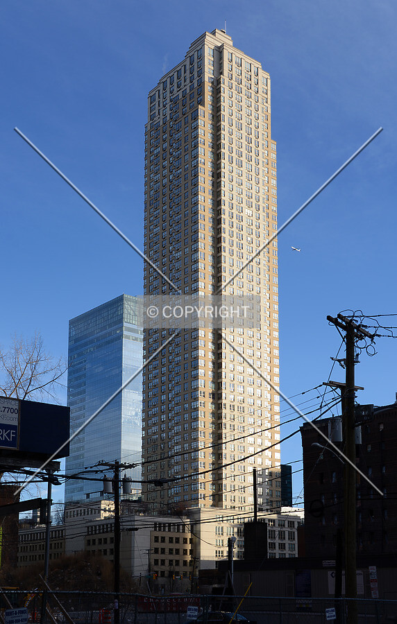 View from the northwest on Warren Street