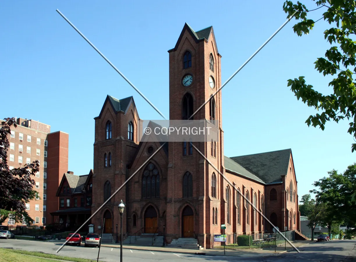 View from the southeast