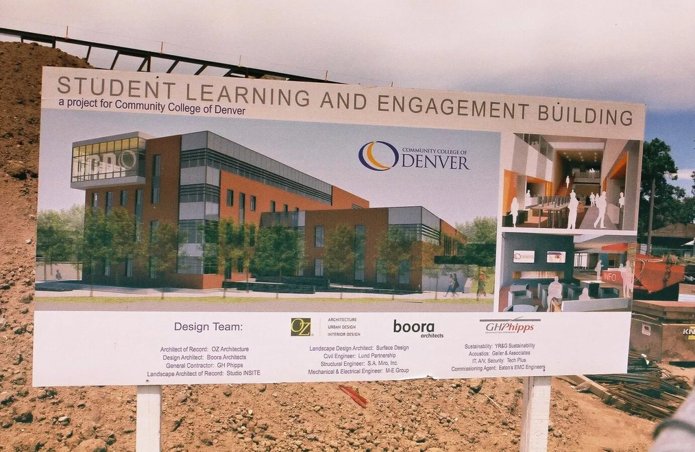Construction signage