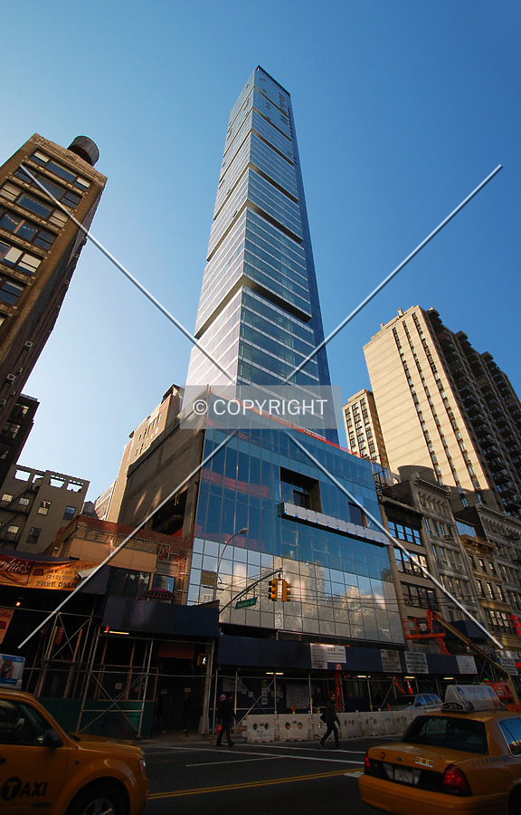 Looking up from 23rd Street