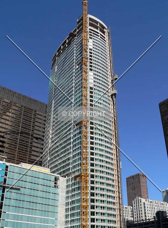 View up the southeast corner