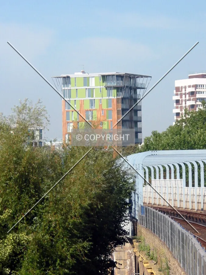 View from Westferry DLR Station