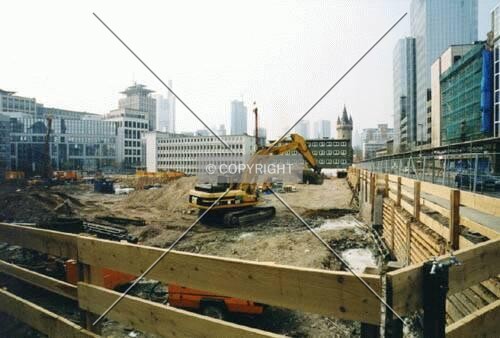 View over the site; as seen from Bleichstrasse