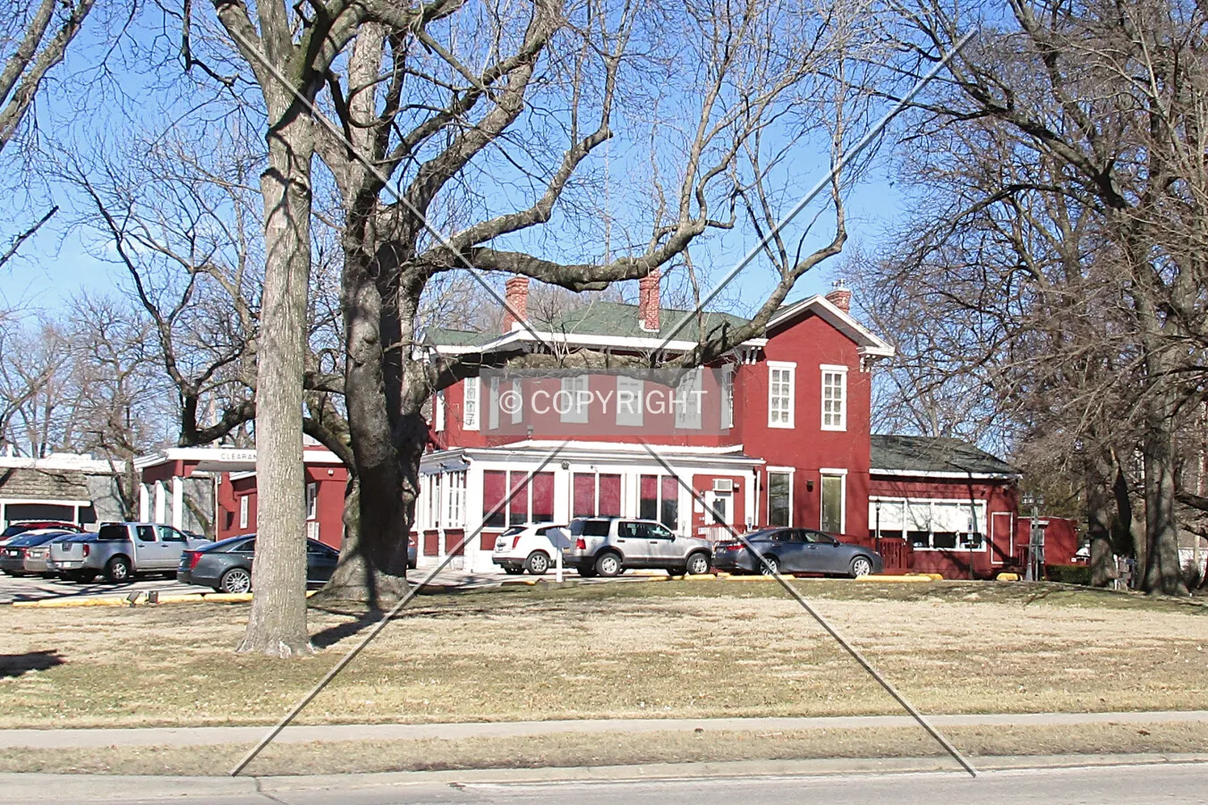 View from the southwest; February 19, 2016