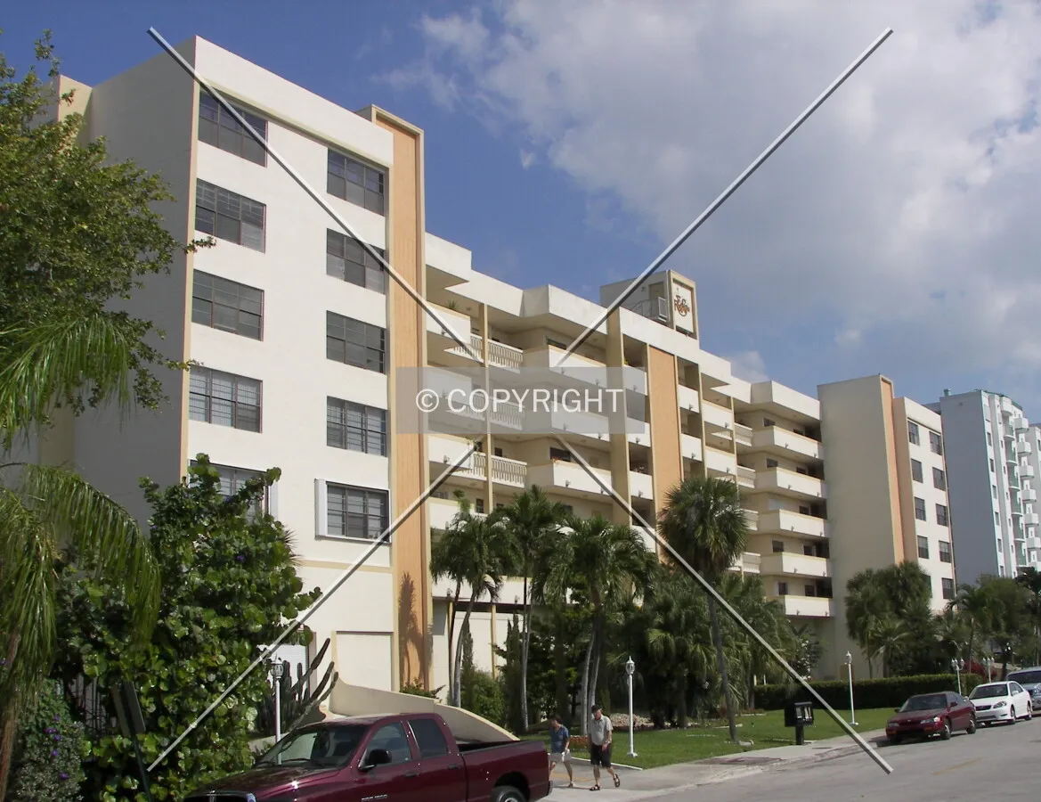 View from the southeast on North Bay Road