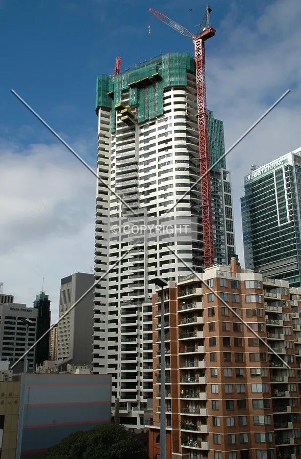 Elevated view from the northwest