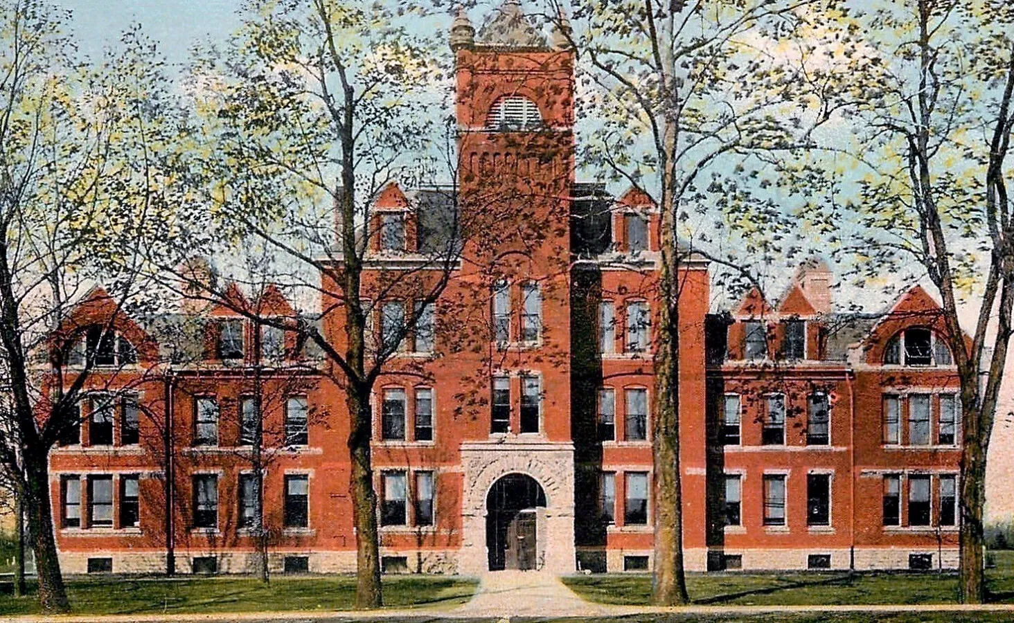 View from the east
