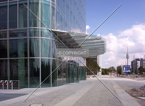 The main entrance