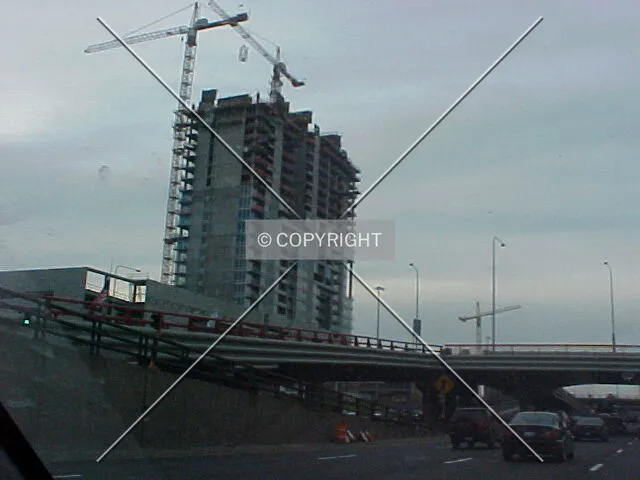 While driving north on the Kennedy Expressway