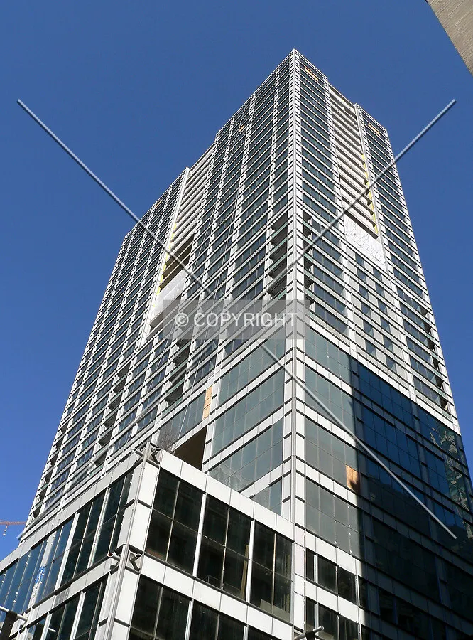View from the intersection of State Street and Randolph Street