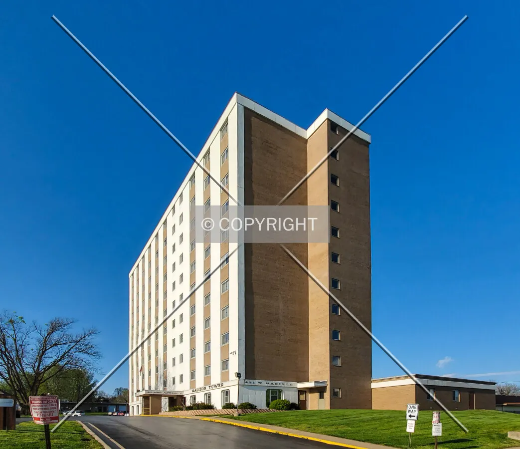 Southwest view; April 15, 2020