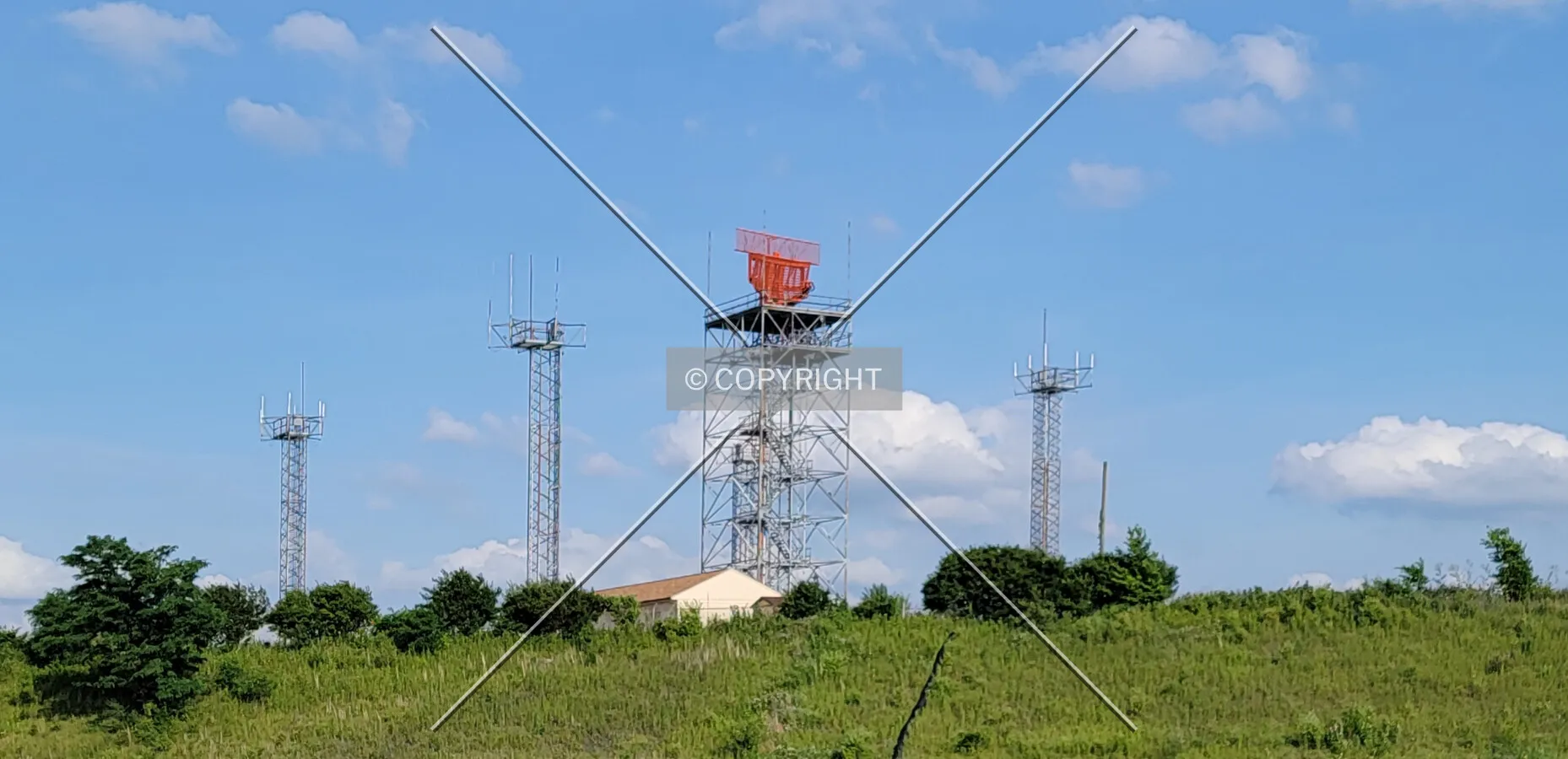 From the northwest; June 26, 2021