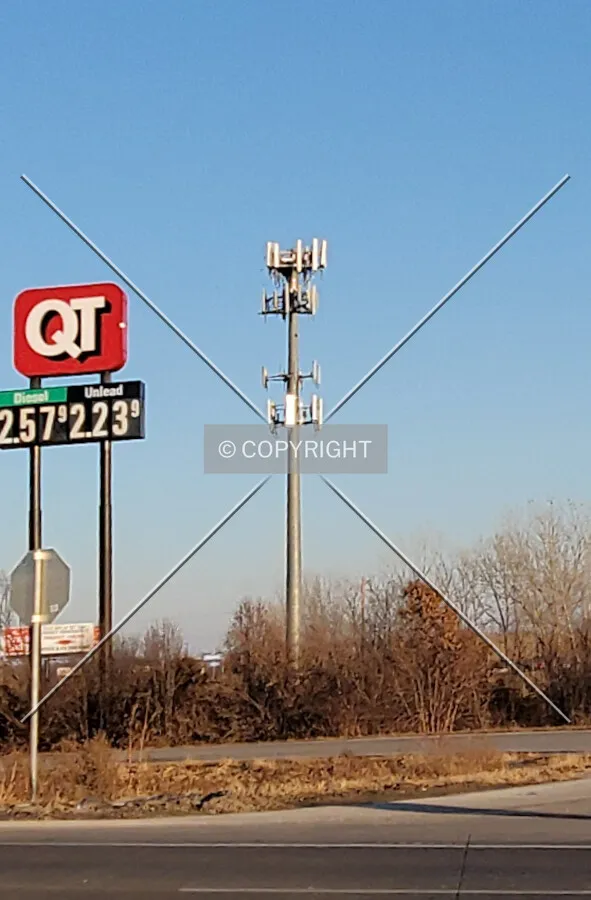 View from the west; December 21, 2019