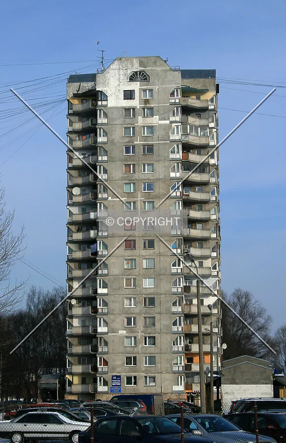 View across Akademika Mstislava Keldisa Street