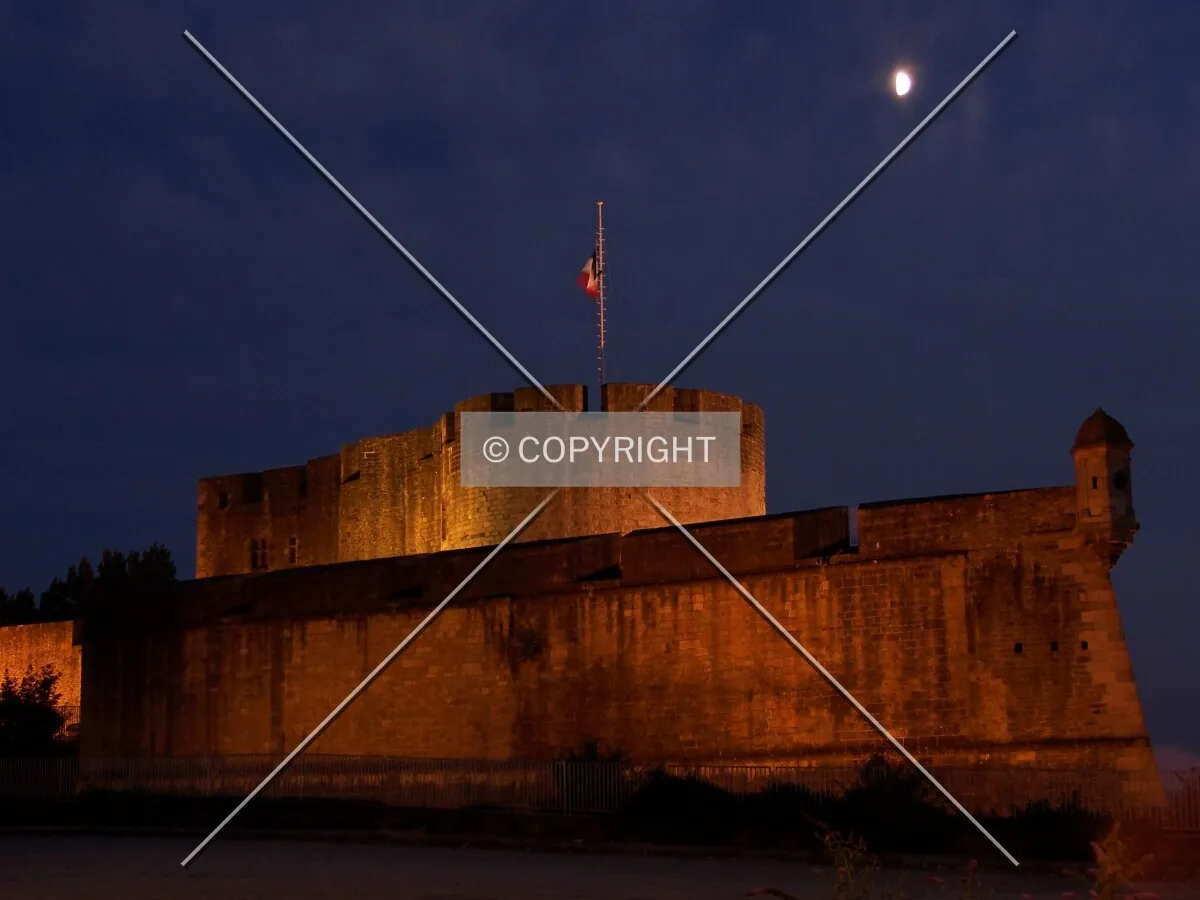 Le château de nuit