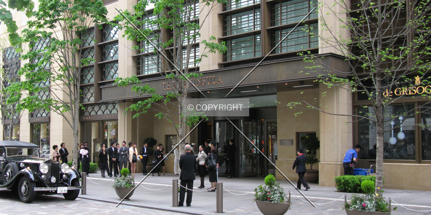 The east entrance