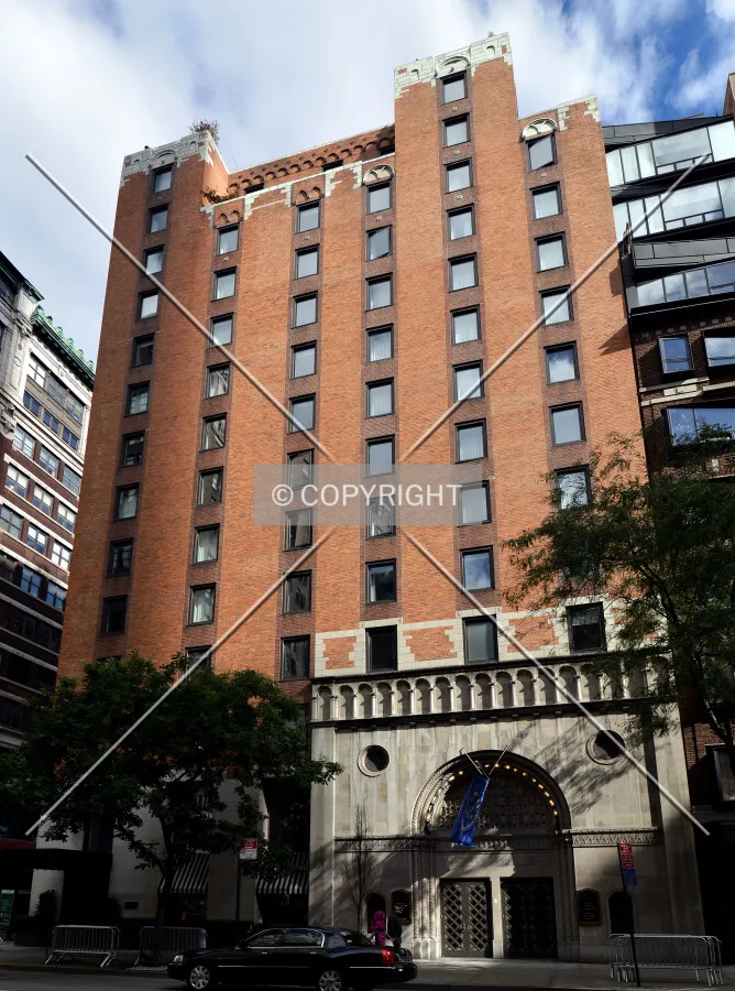 View from the west on Madison Avenue