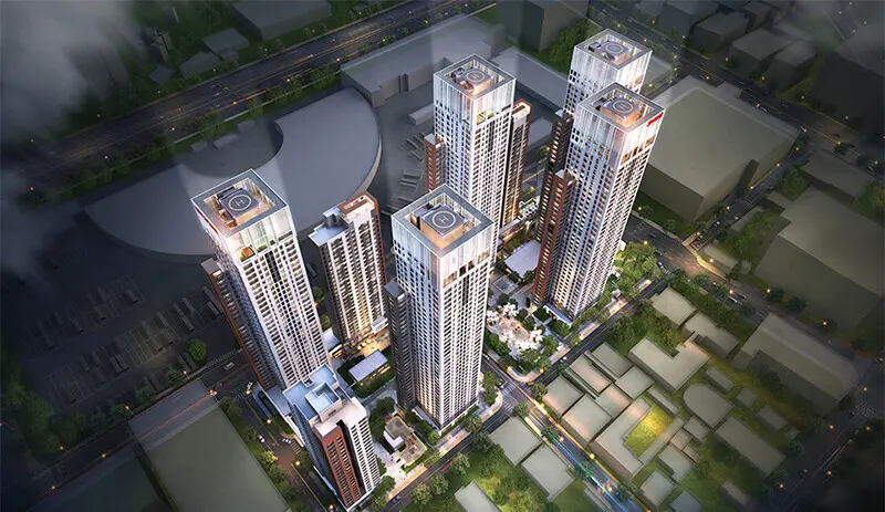 Gwangju Hwajeong IPARK Block 203