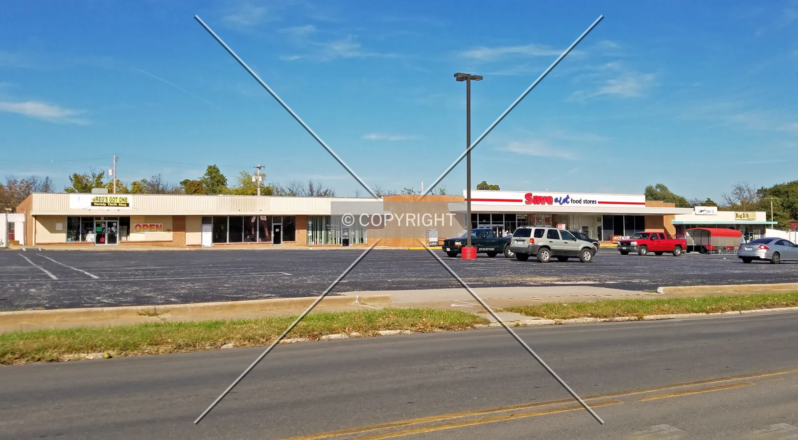View from the southwest; October 23, 2016