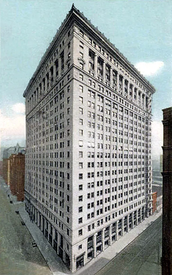 Vintage view from the northwest showing the original 1912 construction