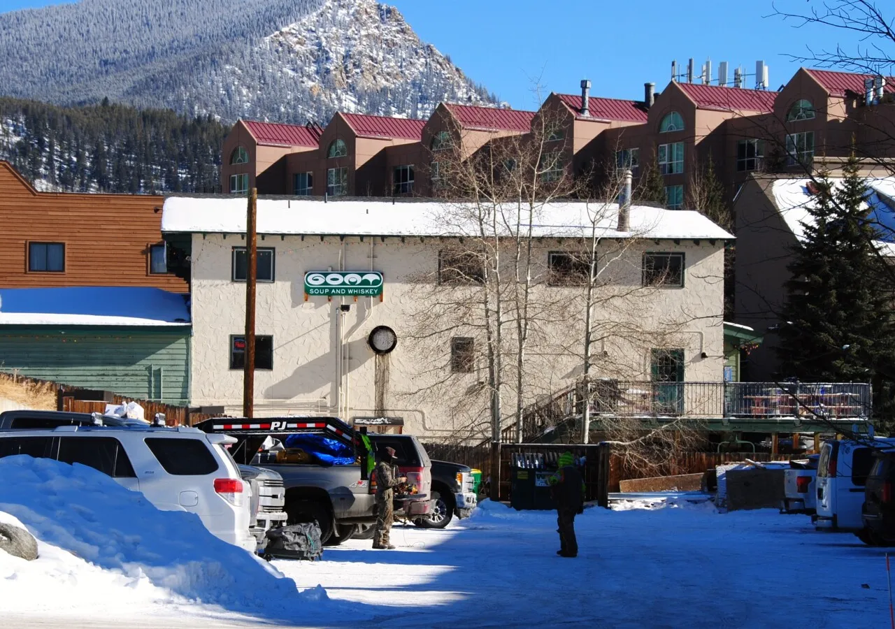 View from the west