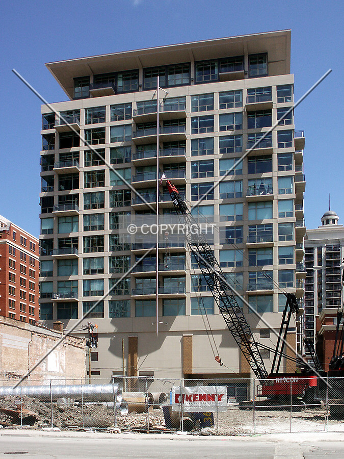 View from the west with Phase I in the background
