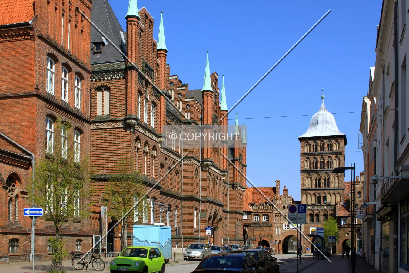 Grosse Burgstrasse and the Burgtor