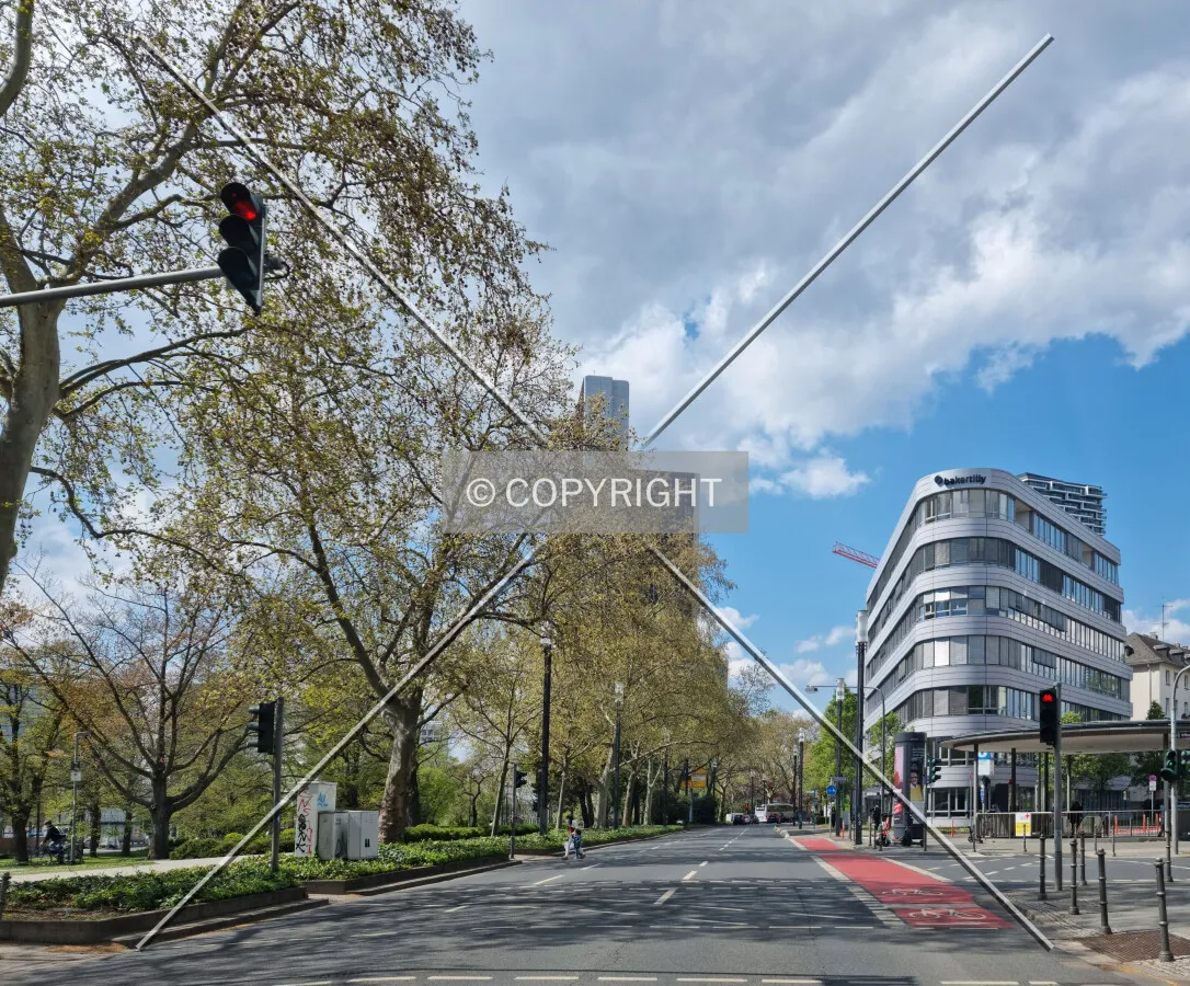 Friedrich-Ebert-Anlage in Frankfurt