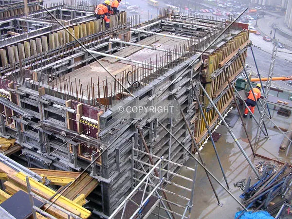 The northeast tower rising