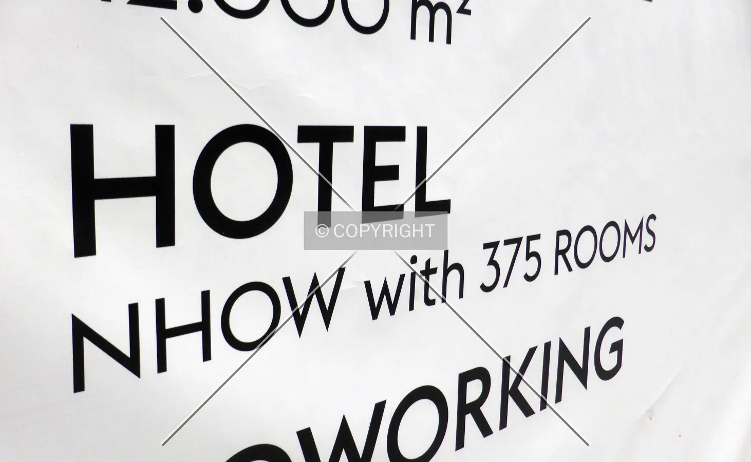Hotel usage: NHOW with 375 rooms