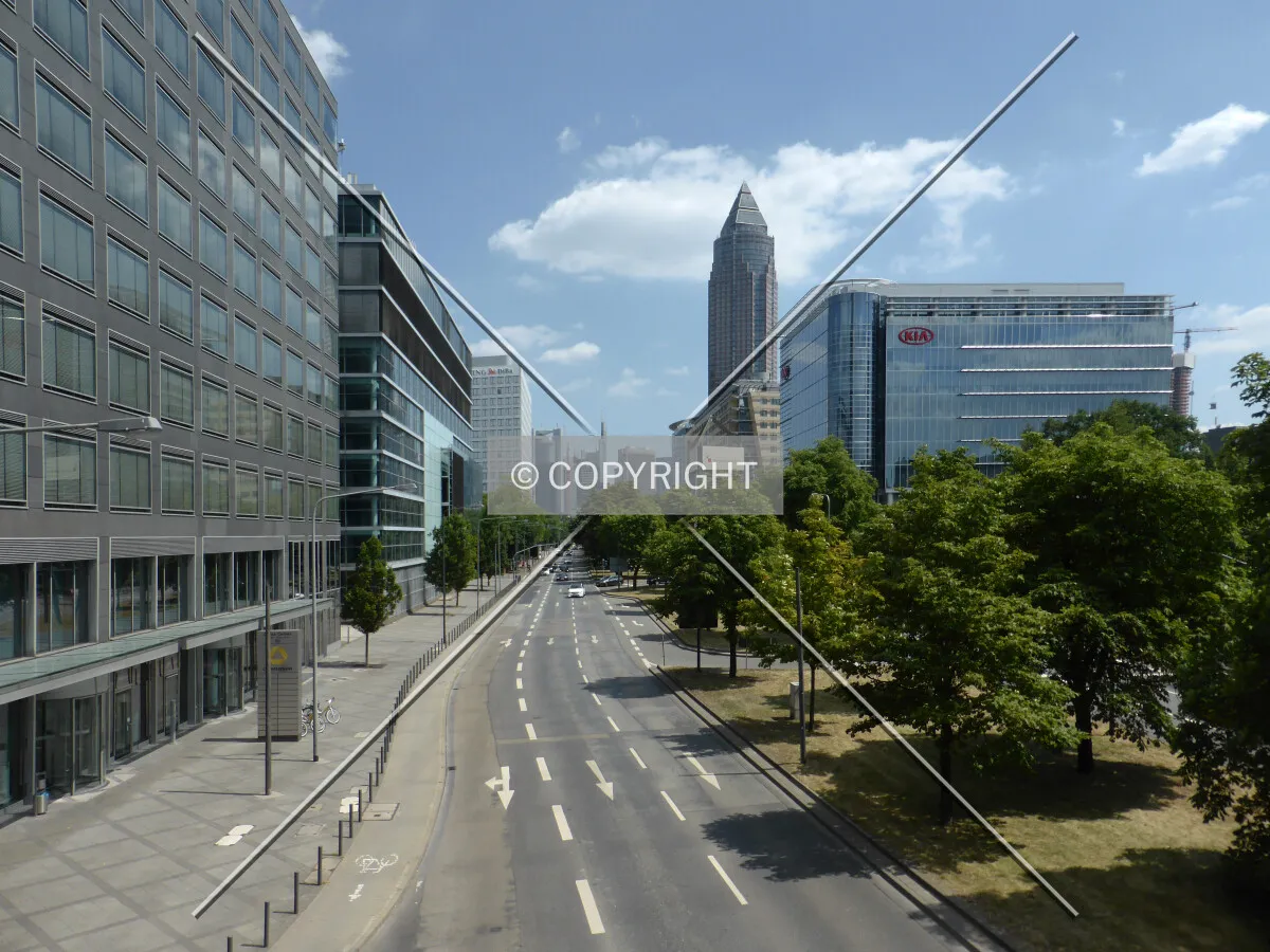 Skyscrapers in the CBD Frankfurt