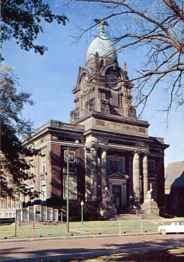 Vintage view from the south
