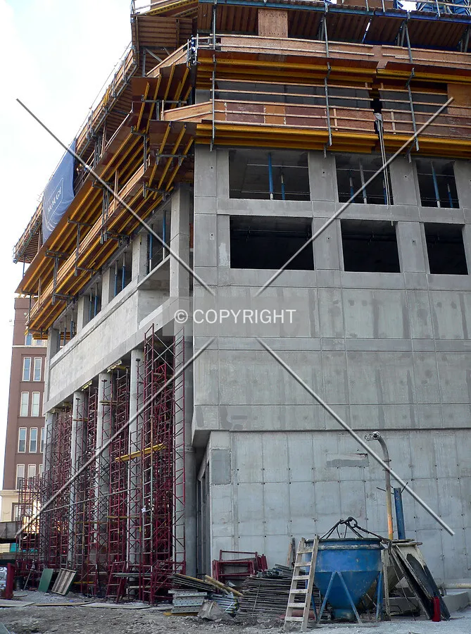 View to the south towards the northeast corner