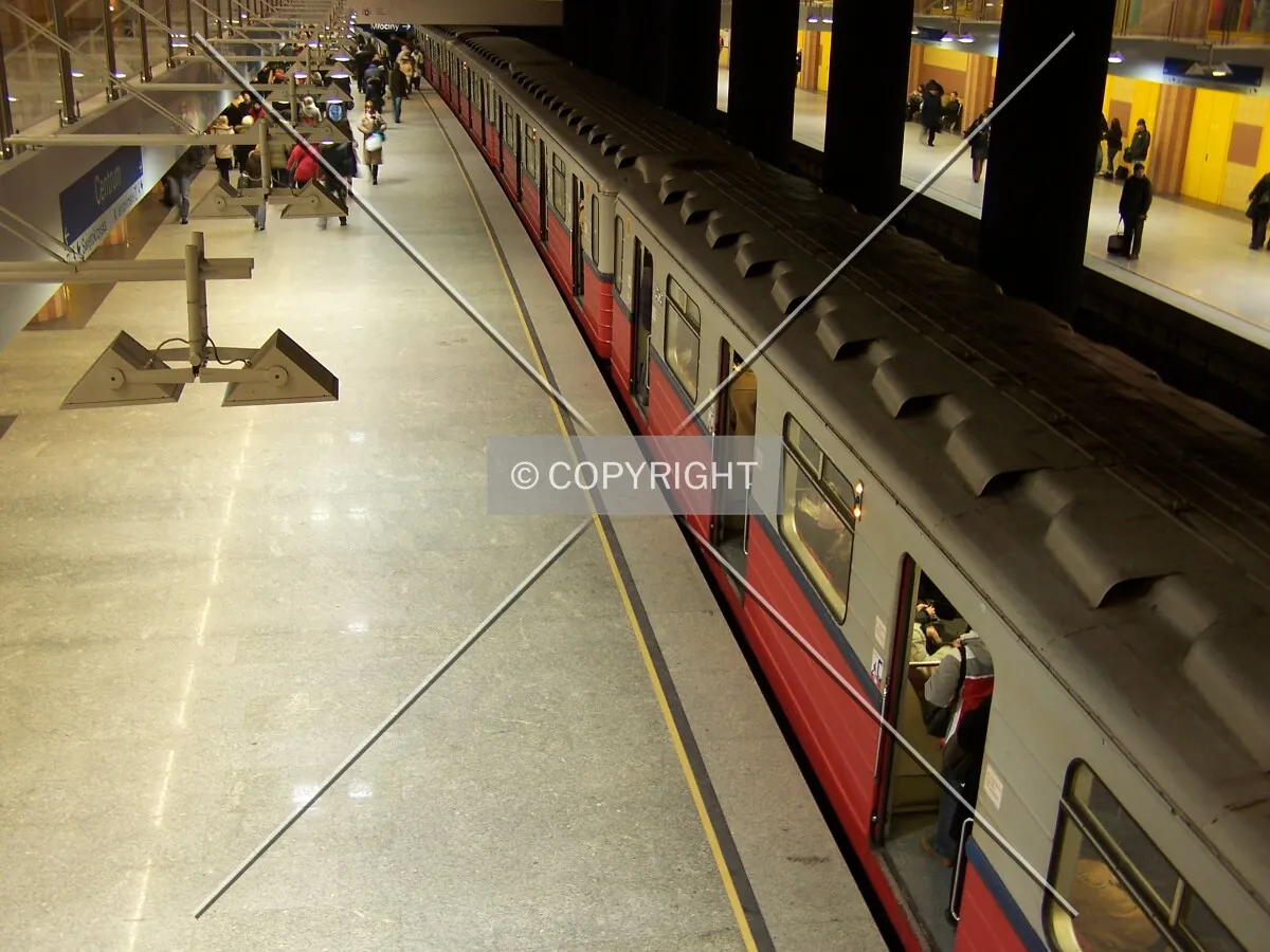 A subway station