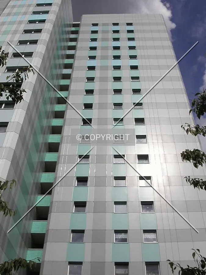 Back side of the building