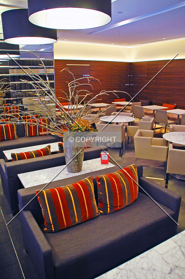 Mezzanine lounge