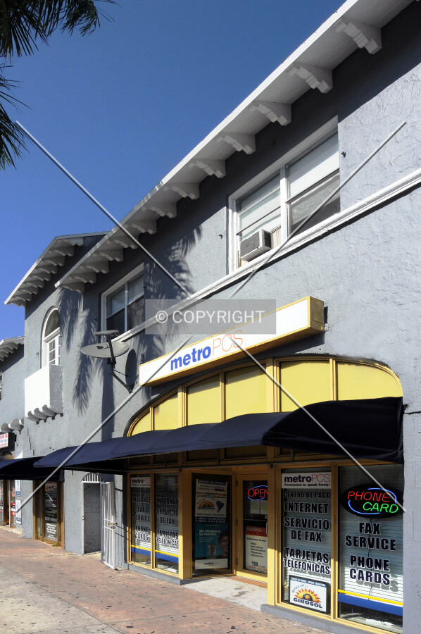 View from the southwest along Biscayne Boulevard