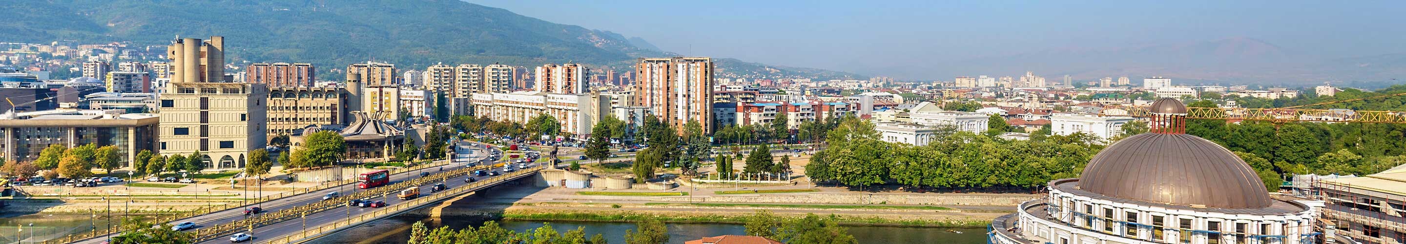 Panorama of Skopje